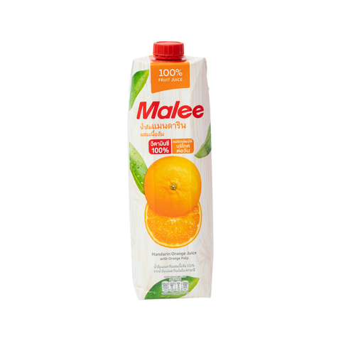 Malee Mandarin Orange Juice with Pulp 1L